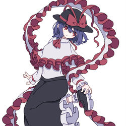 This is a pixiv picture whose title is 衣玖さんの日.
