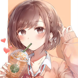 This is a pixiv picture whose title is 絵名ちゃん.