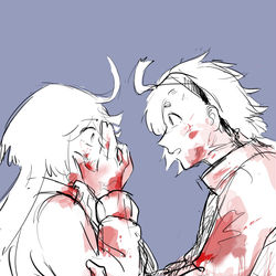 This is a pixiv picture whose title is 12話.