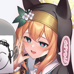 This is a pixiv picture whose title is マリーちゃんのささやきASMR.