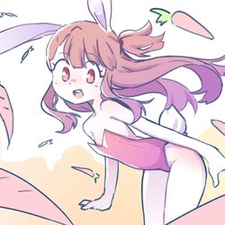 This is a pixiv picture whose title is うさぎ.