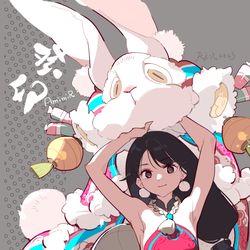This is a pixiv picture whose title is 癸卯賀.