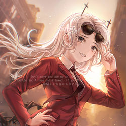 This is a pixiv picture whose title is 😎.
