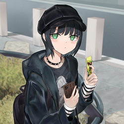 This is a pixiv picture whose title is 一見大人しそうなのに一緒に居ると陽気で楽しい同僚.