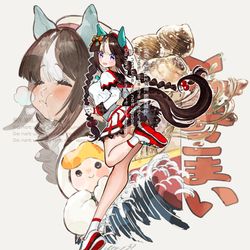 This is a pixiv picture whose title is ホッコータルマエちゃんかわいい・・・・.