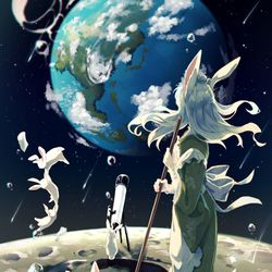 This is a pixiv picture whose title is 今年も綺麗に見えますように.