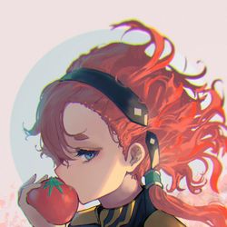 This is a pixiv picture whose title is 水星の魔女.