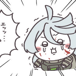 This is a pixiv picture whose title is 水星の魔女×ちいかわ.