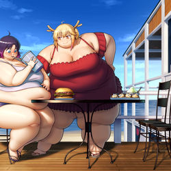 This is a pixiv picture whose title is Dragons' Day Out.