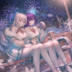 This is a pixiv picture whose title is 新春庆典.
