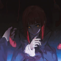 This is a pixiv picture whose title is 监视.