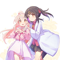 This is a pixiv picture whose title is おにまい.