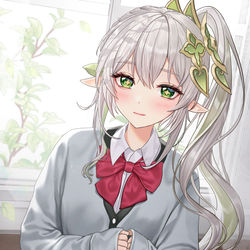 This is a pixiv picture whose title is Student Nahida.
