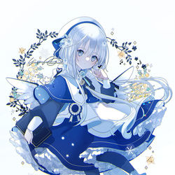 This is a pixiv picture whose title is シマエナガちゃん❄️.