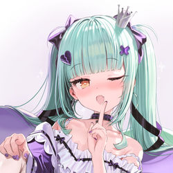 This is a pixiv picture whose title is 眠森ペティ.