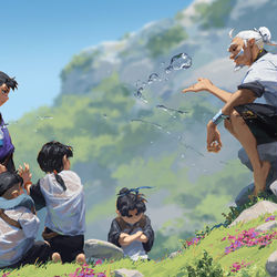 This is a pixiv picture whose title is Challenge.