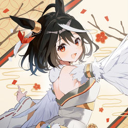 This is a pixiv picture whose title is キタちゃん.
