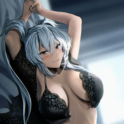 This is a pixiv picture whose title is 昼下がりのひととき.
