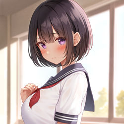 This is a pixiv picture whose title is あの…何か用ですか？.