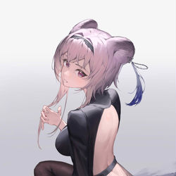This is a pixiv picture whose title is 好久没画舟了.