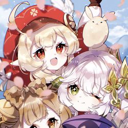 This is a pixiv picture whose title is かわいいチーム！🌸.