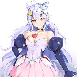 This is a pixiv picture whose title is solitaria of the snow.