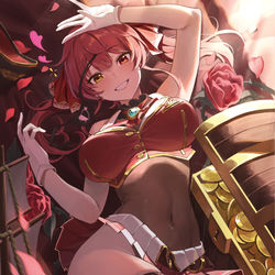 This is a pixiv picture whose title is 宝鐘マリン.