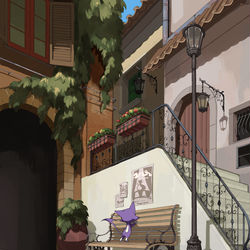 This is a pixiv picture whose title is 憧憬.