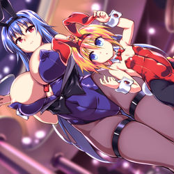 This is a pixiv picture whose title is あけおめバニー.