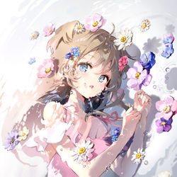 This is a pixiv picture whose title is 透明肌.