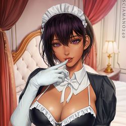 This is a pixiv picture whose title is Lilith - 最近雇ったメイドが怪しい.