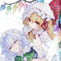 This is a pixiv picture whose title is フラ咲.