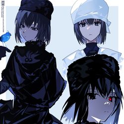 This is a pixiv picture whose title is 久遠寺有珠.