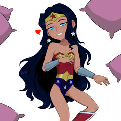 This is a pixiv picture whose title is Wonder Woman.