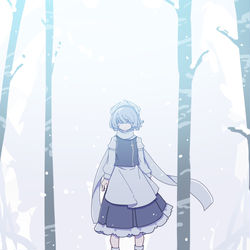 This is a pixiv picture whose title is ホワイトアウト.