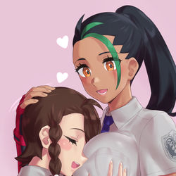 This is a pixiv picture whose title is ネモみ.