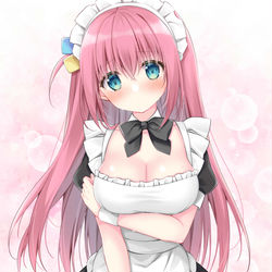 This is a pixiv picture whose title is メイドぼっちちゃん.