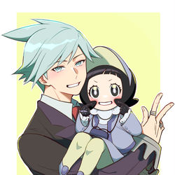 This is a pixiv picture whose title is 鋼タイプ使い.
