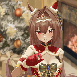 This is a pixiv picture whose title is しょうがないわねと言いつつトレーナーの手をとるダスカ.