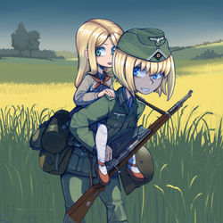 This is a pixiv picture whose title is New friends.