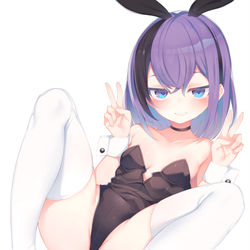 This is a pixiv picture whose title is バニーナス.