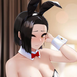 This is a pixiv picture whose title is バニー矢式さん.