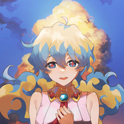 This is a pixiv picture whose title is 尼娅:D.