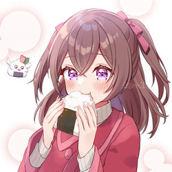This is a pixiv picture whose title is ごはんはえがお.