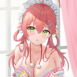 This is a pixiv picture whose title is みこのこと・・・・.