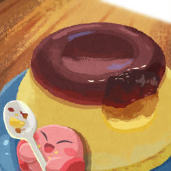 This is a pixiv picture whose title is まるでプリンな….