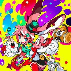 This is a pixiv picture whose title is 🐰2023🐰.