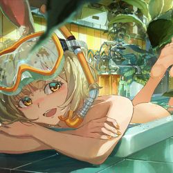 This is a pixiv picture whose title is 2023 卯.