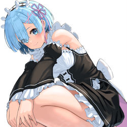 This is a pixiv picture whose title is レム.