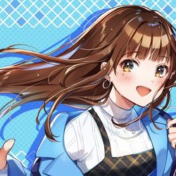 This is a pixiv picture whose title is 話し足りないよね.